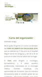 Mobile Screenshot of forodebateoncologia.net